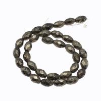 Non Magnetic Hematite Beads, Round, 12x8mm, Sold By Strand