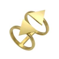 Edelstahl Ringe, Geometrisches Muster, plattiert, verschiedene Größen vorhanden & für Frau & hohl, keine, 12x26mm, 2mm, Größe:6-9, verkauft von PC
