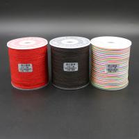 Polyamide Cord, plated, durable & DIY, more colors for choice, 1mm, Length:518 m, Sold By Spool