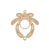 Ρύθμιση Connector Brass, Ορείχαλκος, επιχρυσωμένο, κοσμήματα μόδας & DIY, χρυσαφένιος, Sold Με PC