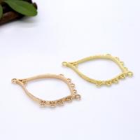 Brass Jewelry Connector, plated, fashion jewelry & DIY, more colors for choice, Sold By PC