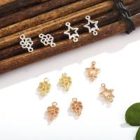 Brass Jewelry Connector, plated, fashion jewelry & DIY & different styles for choice, more colors for choice, Sold By PC
