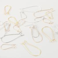 Iron Hook Earwire, more colors for choice, 9x18mm, 100PCs/Bag, Sold By Bag