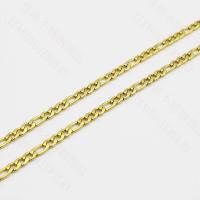 Stainless Steel Necklace Chain plated 3mm Sold By Strand
