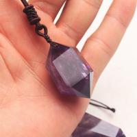 Amethyst Pendant Nuggets purple 3.3-4.5x1.5-2cm Sold By PC