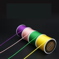Fahion Cord Jewelry, Polyamide, plated, durable & breathable, more colors for choice, 11-13m,2mm, Sold By Spool