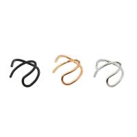 Trendy ear cuffs, Zinc Alloy, plated, mode sieraden & voor vrouw, meer kleuren voor de keuze, nikkel, lood en cadmium vrij, 12x14mm, Verkocht door PC