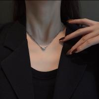 Stainless Steel Jewelry Necklace plated fashion jewelry & for woman 450mm Length 17.71 Inch Sold By Bag