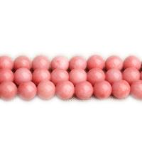 Natural Rhodonite Beads Rhodochrosite Round polished DIY pink Sold By Strand