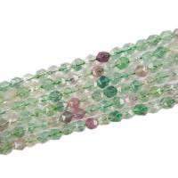 Natural Fluorite Beads, Green Fluorite, polished, DIY & faceted, 8mm, Sold By Strand
