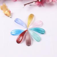 Lampwork Hair Accessories DIY Findings, plated, fashion jewelry, more colors for choice, 14x45mm, Sold By PC