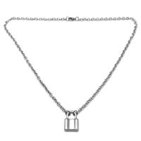 Edelstahl Schmuck Halskette, plattiert, Modeschmuck & unisex & verschiedene Größen vorhanden, 10SträngeStrang/Menge, verkauft von Menge