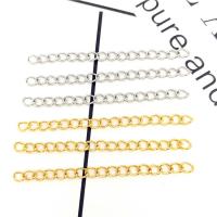 Stainless Steel Extender Chain plated durable Sold By Lot