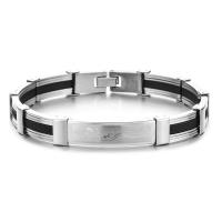 Stainless Steel Jewelry Bracelet plated fashion jewelry & for man 190mm Length 7.48 Inch Sold By Lot
