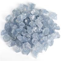 agate quartz de glace décoration, normes différentes pour le choix, bleu, Vendu par kg