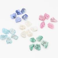 Pendentif en agate de quartz glacé, agate quartz de glace, Irrégulière, DIY, plus de couleurs à choisir, 10-20mm, Vendu par PC