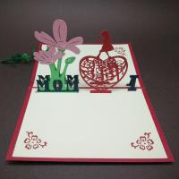 Greeting Card, Paper, plated, 3D effect & hollow, 100x150mm, Sold By PC
