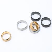 Stainless Steel Finger Ring plated 16mm Sold By PC