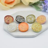 Πλαστική ύλη Shank Button, περισσότερα χρώματα για την επιλογή, 12mm, Sold Με PC
