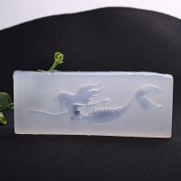 DIY Epoxy Mold Set, Silicone, Rectangle, plated, durable, clear, 107x42x10mm, 20PCs/Lot, Sold By Lot