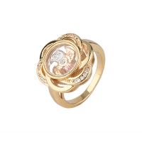 Brass δάχτυλο του δακτυλίου, Ορείχαλκος, επιχρυσωμένο, κοσμήματα μόδας & περιστρεφόμενο & για τη γυναίκα, νικέλιο, μόλυβδο και κάδμιο ελεύθεροι, 10x10cm, Sold Με PC