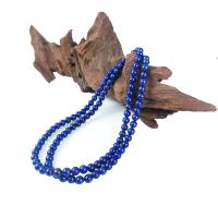 108 Mala Beads Lapis Lazuli Round polished Sold By Strand