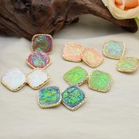 Resin Shank Button, more colors for choice, 23x23mm, Sold By PC