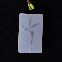 DIY Epoxy Mold Set Silicone Fairy Shaped for DIY Hanging Ornament plated durable clear Sold By Lot