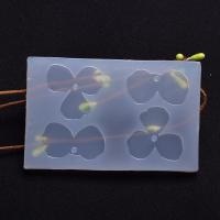 DIY Epoxy Mold Set Silicone Rectangle Petals Mold for DIY Pendants & Hanging Ornament plated durable clear Sold By Lot