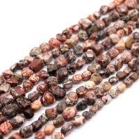 Leopard Skin Jasper Beads, Leopard Skin Stone, irregular, polished, DIY, 6x9mm, Sold By Strand