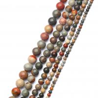 Ocean Agate Beads, Round, polished, DIY & different size for choice, 30x30x7mm, Sold By Strand