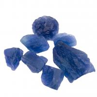 Cuarzo natural Decoración, pulido, azul, 2mm, Vendido por UD