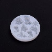 DIY Epoxy Mold Set, Silicone, Round, plated, durable, clear, 68x10mm, 20PCs/Lot, Sold By Lot