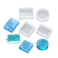 DIY Epoxy Mold Set, Silicone, plated, durable & different styles for choice, more colors for choice, 10PCs/Lot, Sold By Lot