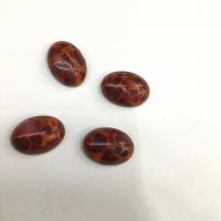 Agate Cabochon, Dragon Veins Agate, Oval, polished, DIY & different size for choice, 20PCs/Bag, Sold By Bag