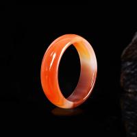 Red Agate Bangle, plated, fashion jewelry & for woman, 58-60mm, Sold By PC