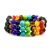 Gemstone Bracelets Natural Stone with Zinc Alloy fashion jewelry & DIY Sold Per Approx 7.5 Inch Strand