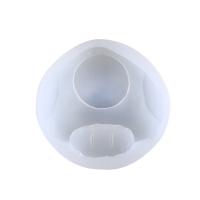 DIY Epoxy Mold Set, Silicone, Round, plated, durable, clear, 70x27mm, 20PCs/Lot, Sold By Lot