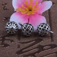 Zinc Alloy Hollow Pendants plated DIY silver color 14mm*11mm Sold By PC