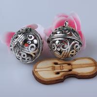 Zinc Alloy Bell Charm plated DIY silver color 24mm Sold By PC