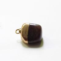 Agate Jewelry Pendants with Brass plated fashion jewelry & DIY Sold By Bag