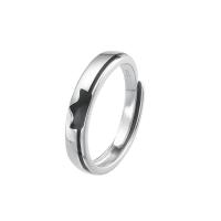 Pár prsteny, 925 Sterling Silver, Nastavitelný & otevřeno & různé styly pro výběr, Prodáno By PC