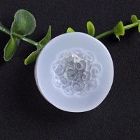 DIY Epoxy Mold Set, Silicone, Round, plated, durable, clear, 35x13mm, 20PCs/Lot, Sold By Lot