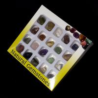Kamień naturalny Próbki minerałów, Nieregularne, obyty, 20 sztuk & DIY, 130x120x12mm, sprzedane przez Box