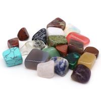 Kamień naturalny Próbki minerałów, Nieregularne, 20 sztuk, dostępnych więcej kolorów, 130x120x12mm, sprzedane przez Box