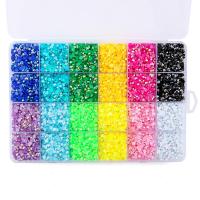 3D Nail Art Decoration Resin with Plastic Box DIY mixed colors 4mm Sold By Box