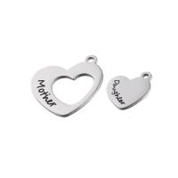 Stainless Steel Heart Pendants polished fashion jewelry Sold By PC
