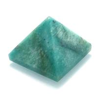 ​Amazonite​ Pyramid Decoration, Pyramidal, polished, different size for choice, green, Sold By PC
