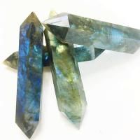 Moonstone Decoration, polished, multi-colored, 80-100mm, Sold By PC