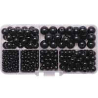 Fashion Glass Beads with Plastic Box Rectangle polished DIY Sold By Box